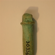 Amulet hramskog stupa (uađ) od fajanse